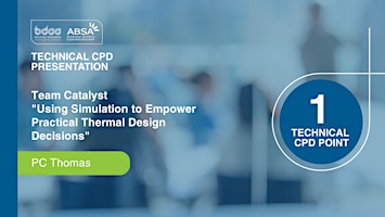 Imagem principal de PC Thomas "Using Simulation to Empower Practical Thermal Design Decisions"