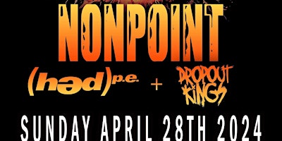 Image principale de Nonpoint " THE MILLION WATTS TOUR 2024"