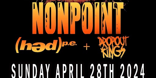 Nonpoint " THE MILLION WATTS TOUR 2024" primary image