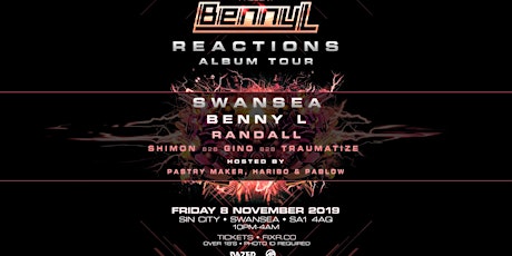 Benny L - Reactions Album Tour - Swansea primary image