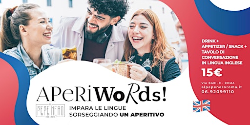 AperiWords: l'aperitivo linguistico più divertente di piazza Bologna primary image