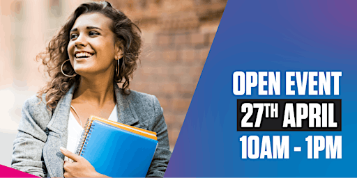 Primaire afbeelding van Burton and South Derbyshire College - Open Day - Saturday 27th April 2024