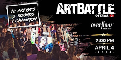 Hauptbild für Art Battle Ottawa - April 4, 2024