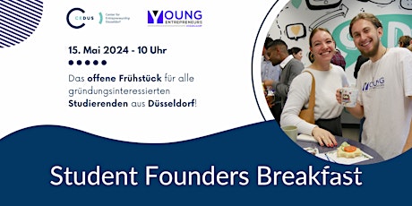 Primaire afbeelding van Student Founders Breakfast