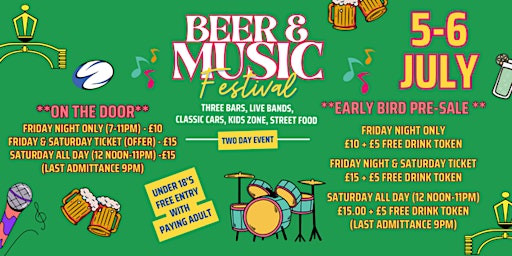 Buckingham Beer & Music Festival primary image