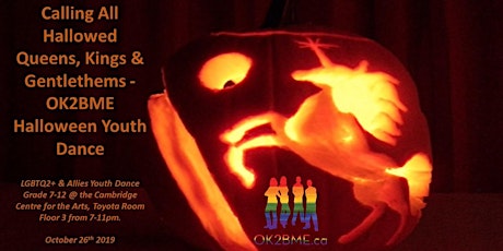 Calling All Hallowed Queens, Kings & Gentlethems - OK2BME Halloween Youth Dance primary image