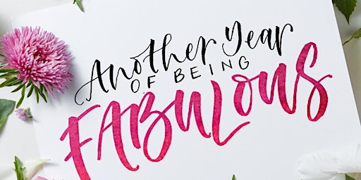 Primaire afbeelding van Melton Mowbray: Beginners Brush Calligraphy Workshop