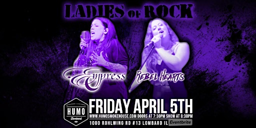 Imagem principal do evento FREE SHOW - Ladies of Rock: Empress & Rebel Hearts
