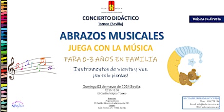 Imagen principal de CONCIERTO DIDÁCTICO ABRAZOS MUSICALES