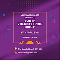 Primaire afbeelding van Youth Ambassadors - Youth Volunteering Night