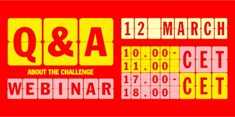 Redesign Everything Challenge - Q&A Webinar primary image