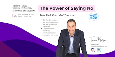 The Power of Saying No - Communicate your Boundaries Assertively!