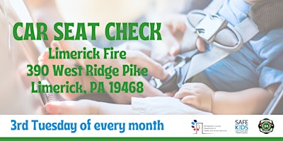 Car Seat Check - Limerick - May 21 primary image