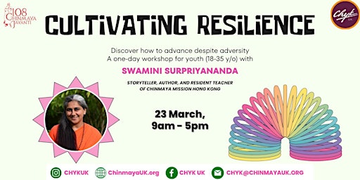 CHYK Workshop - Cultivating Resilience primary image