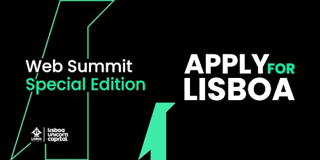Imagem principal de Apply for Lisboa - Web Summit Special Edition Qatar