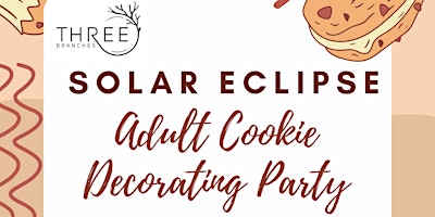 Primaire afbeelding van Solar Eclipse Cookie Decorating Party for Adults