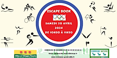 Primaire afbeelding van Escape book -  AVRIL 2024