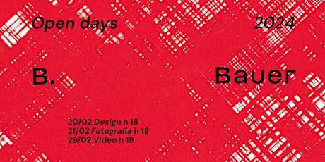 Immagine principale di Open Days Bauer On Line - dal 20 al  29 febbraio 2024 