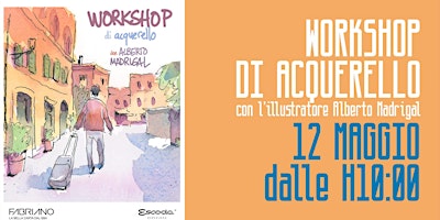 Immagine principale di Workshop di acquerello con l'illustratore e fumettista Alberto Madrigal 