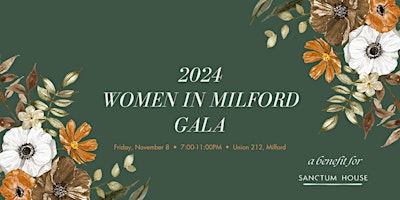 Imagem principal do evento 2024 Women In Milford Gala