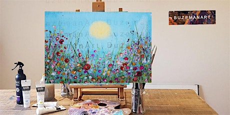 “Spring meadow' Painting workshop  @ The Twisted Knot, Doncaster  primärbild