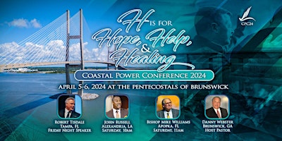 Primaire afbeelding van Coastal Power Conference 2024: "H is for Hope, Help, & Healing"