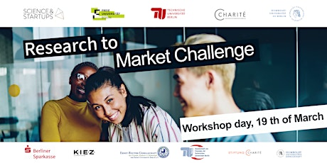 Hauptbild für Research to Market Challenge - Workshop day