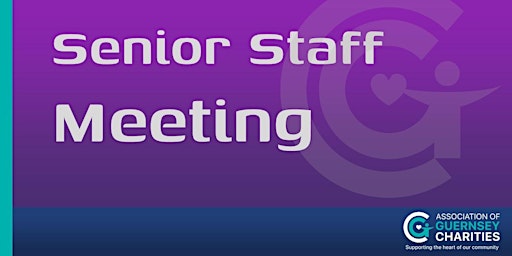 Senior Staff Meeting primary image