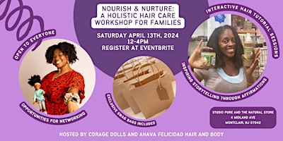 Nourish & Nurture: A Holistic Hair Care Workshop for Families primary image