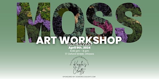 Moss Art Workshop on Canvas  primärbild