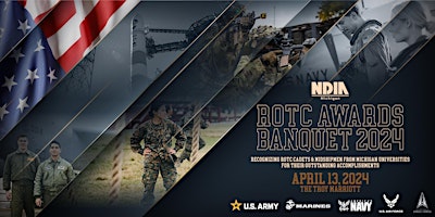 Imagem principal do evento NDIA Michigan ROTC Awards Banquet 2024