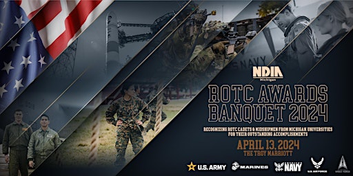 Imagen principal de NDIA Michigan ROTC Awards Banquet 2024