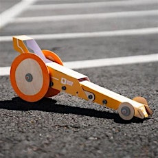 Rubber Band Race Car for students 3rd - 5th grade. primary image