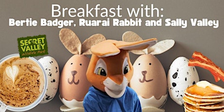 Breakfast with Ruari Rabbit and friends!