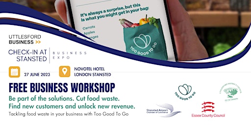 Imagem principal do evento Be part of the solution. Tackling food waste with Too Good To Go.