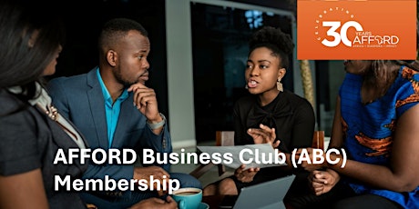 Imagem principal do evento AFFORD Business Club (ABC) Membership