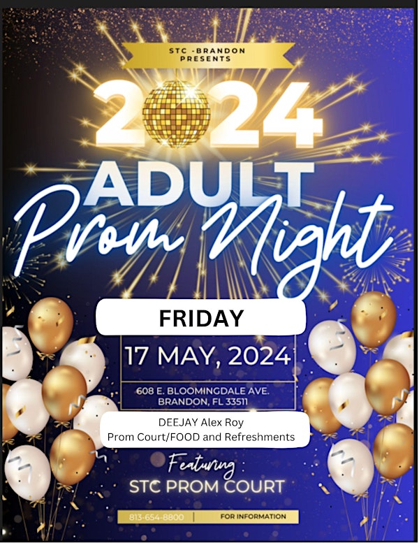 Adult Prom: A Night in the Garden of Dreams