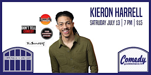 Imagem principal de Comedy @ Commonwealth Presents: KIERON HARRELL