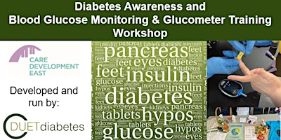 Primaire afbeelding van Diabetes Awareness & Blood Glucose Monitoring Training - Workshop 4