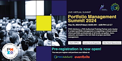 Project Portfolio Management Summit 2024 primary image