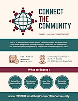 Hauptbild für Connect the Community Afternoon Networking Event