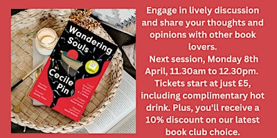 Linghams Book Club - Wandering Souls by Cecile Pin primary image