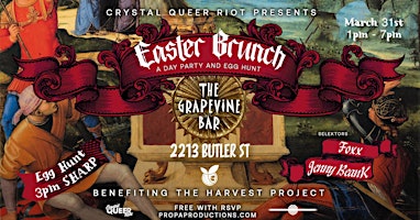 Hauptbild für Crystal Queer Riot's Easter Brunch and Egg Hunt