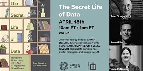 Image principale de Book Talk: The Secret Life of Data