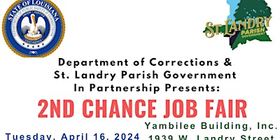 2nd Chance Job Fair primary image