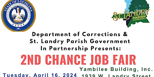 2nd Chance Job Fair primary image