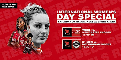 INTERNATIONAL WOMEN'S DAY SPECIAL: Essex Rebels Women & NBL D1 Men primary image