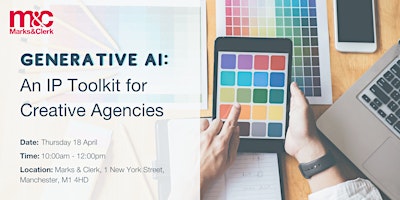 Generative AI - An IP Toolkit for Creative Agencies primary image