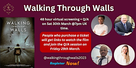 Walking Through Walls  Virtual Screening + Q/A