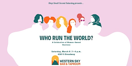 Shop Small Second Saturday at Western Sky Bar & Taproom: Woman Owned